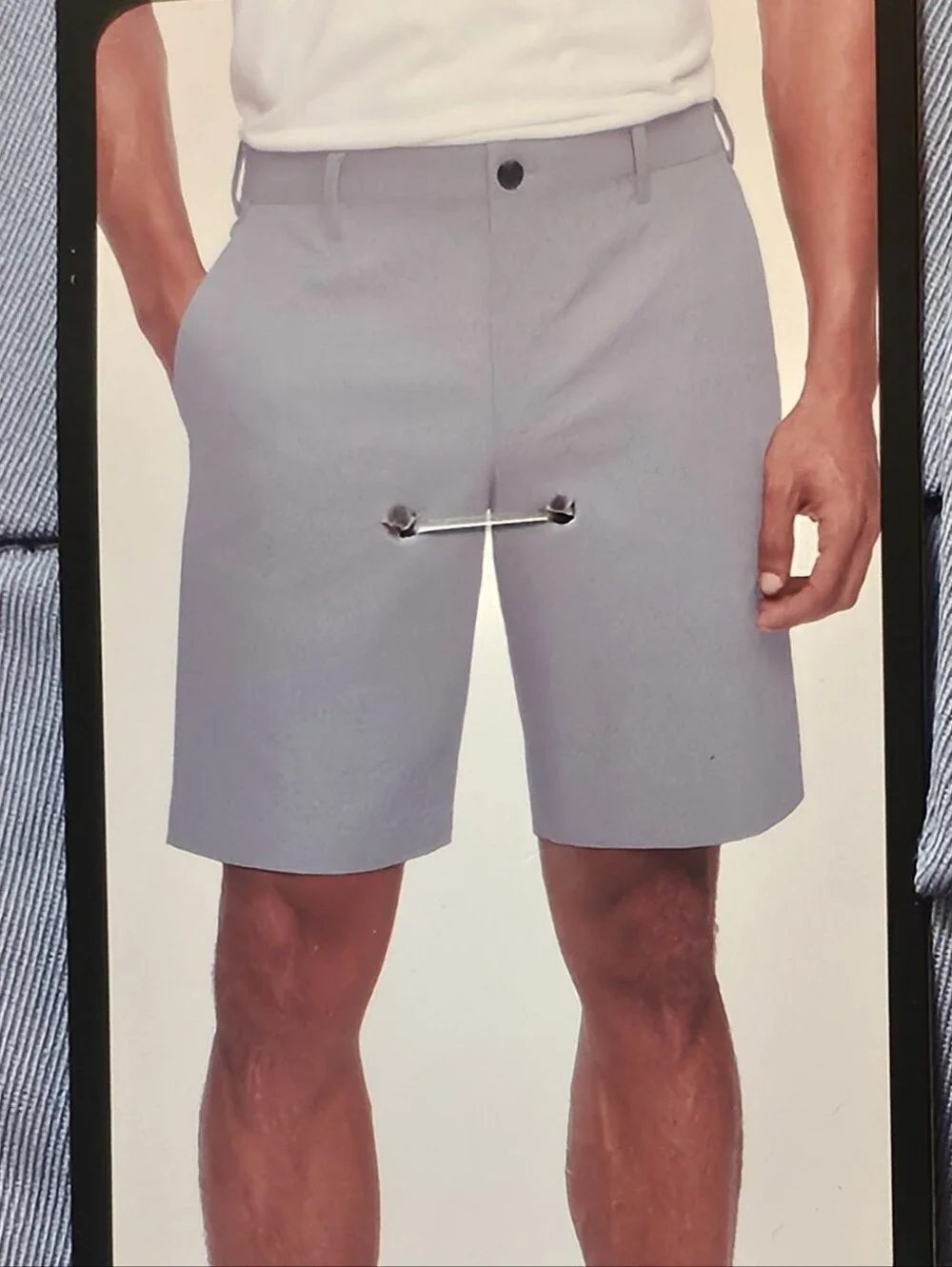 Banana Republic Stretch Chino Shorts Blue Size 40
